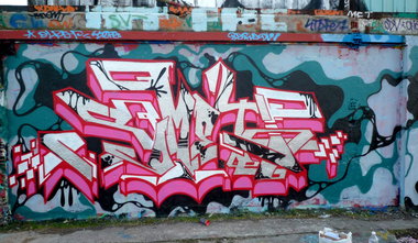 Graffiti Wall - Photo by SOMEY