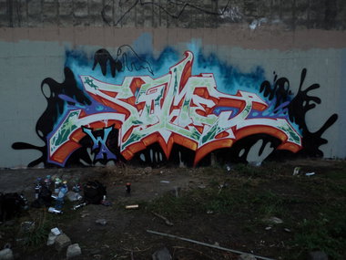 Graffiti Wall - Photo by SOMEY