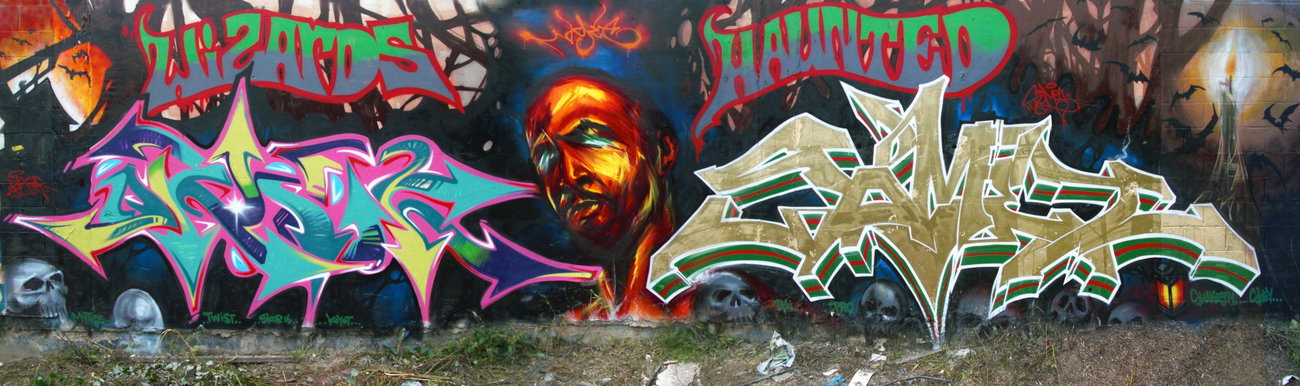 Graffiti Wall - Photo by SOMEY