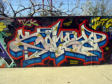 Graffiti Wall - Photo by SOMEY - NHS, TCK, WIZARDS (2013)