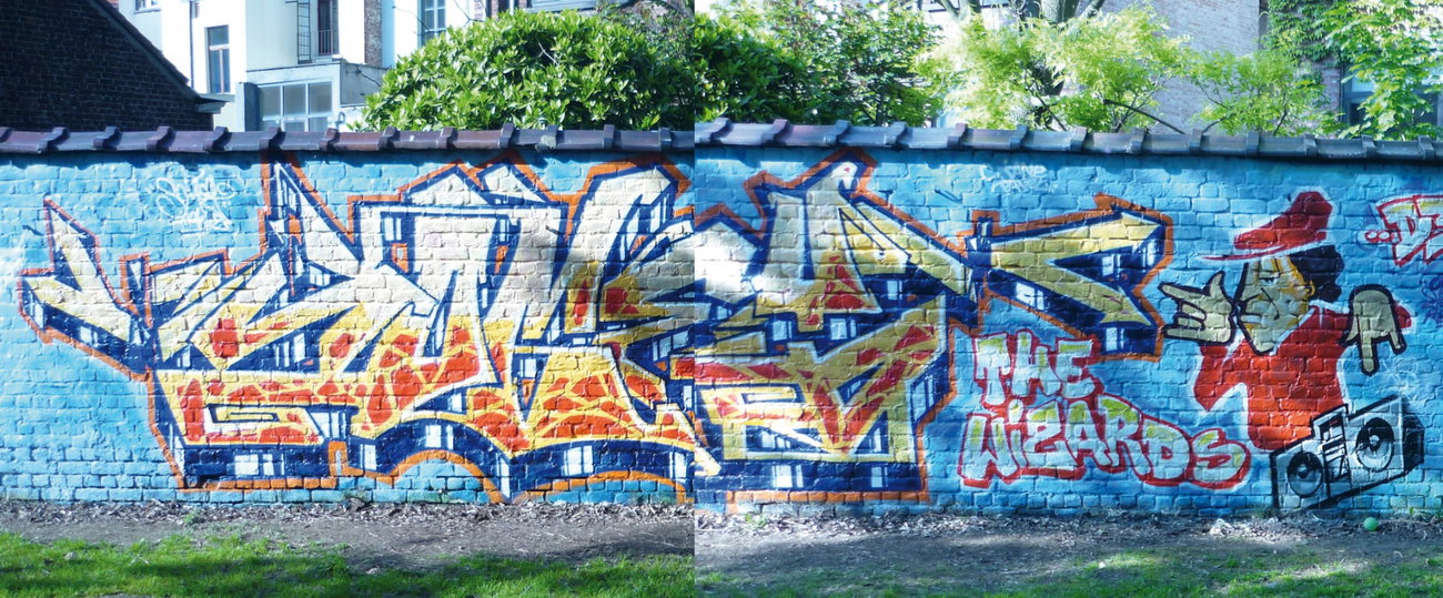 Graffiti Wall - Photo by SOMEY