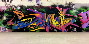 Graffiti Wall - Photo by SOMEY - TDS, WIZARDS, TCK (2015)