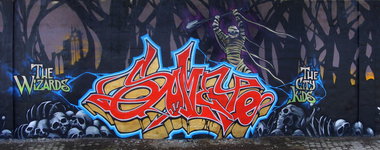 Graffiti Wall - Photo by SOMEY