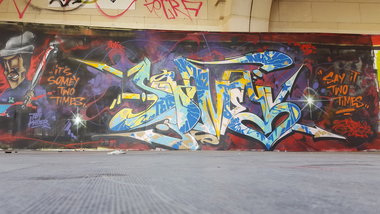 Graffiti Wall - Photo by SOMEY - SOMEY, TCK, TDS (2016)