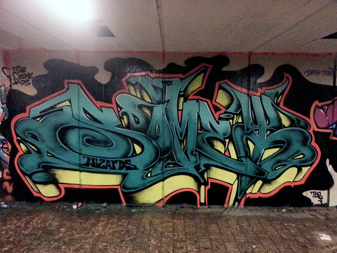 Graffiti Wall - Photo by SOMEY - SOMEY, TCK, TDS (2014)