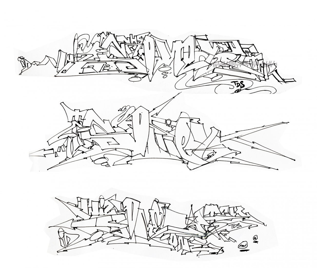 Graffiti Sketch - Photo by SOMEY - TCK, ID, NHS