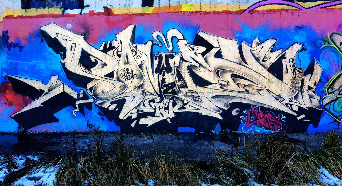 Graffiti Wall - Photo by SOMEY