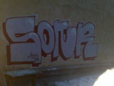 Graffiti Bombing - Photo by SONR - RUSSIA, XUINI, MOROZ (2014)