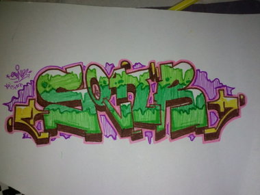 Graffiti Sketch - Photo by SONR - ?????, SONR (2014)