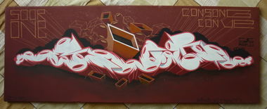 Graffiti Sketch in Hanoi - Photo by SOOR1 - SOOR1 (2013)