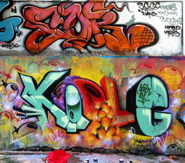 Graffiti Wall in Hanoi - Photo by SOOR1 - SOOR1 (2012)