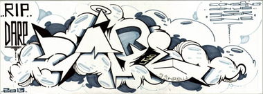 Graffiti Sketch in Hanoi - Photo by SOOR1 - SOOR1 (2013)