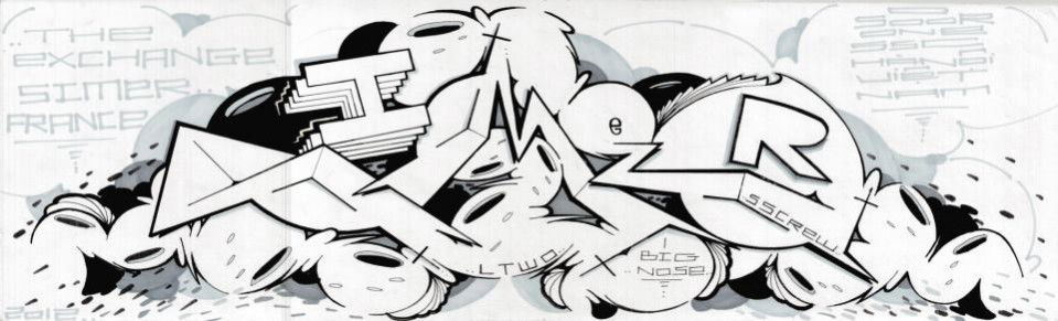 Graffiti Sketch in Hanoi - Photo by SOOR1 - SOOR1 (2012)