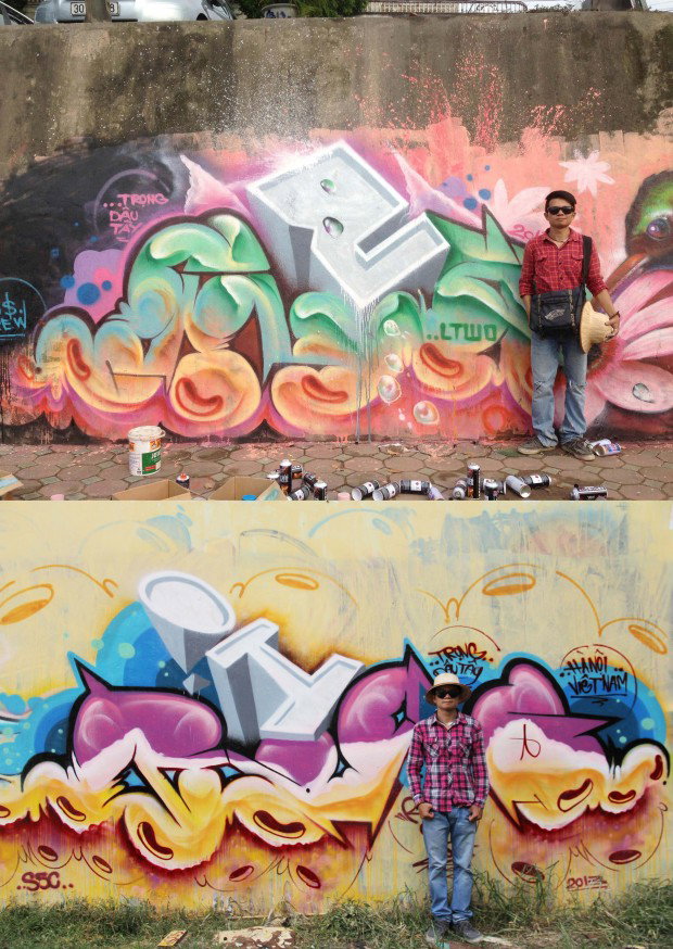 Graffiti Wall - Photo by SOOR1 - SOOR1 (2013)