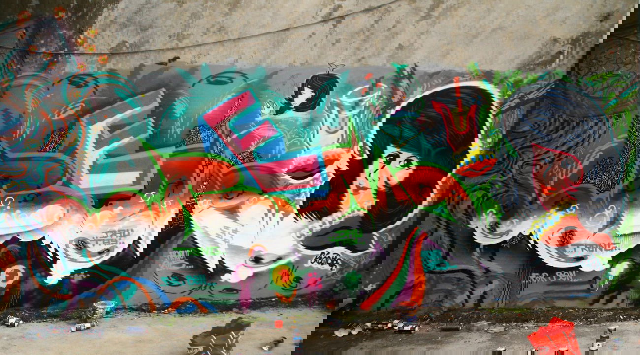 Graffiti Wall in Vietnam - Photo by SOOR1 - SOOR1 (2013)