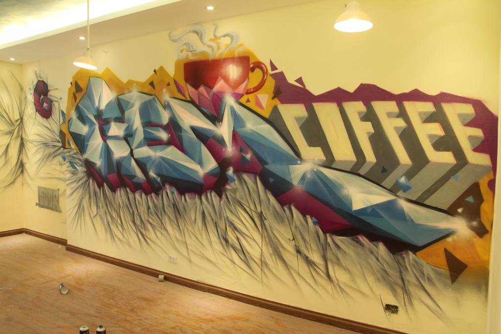 Graffiti Wall in Vietnam - Photo by SOOR1 - SOOR1 (2013)