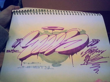 Graffiti Wall in Vietnam - Photo by SOOR1 - SOOR1 (2013)