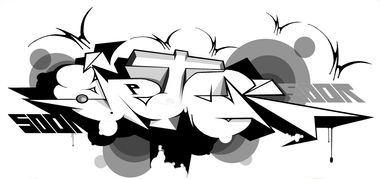 Graffiti Sketch - Photo by SOOR1 - SOOR1 (2014)