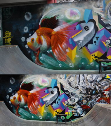 Graffiti Wall - Photo by SOOR1 - SOOR1 (2014)