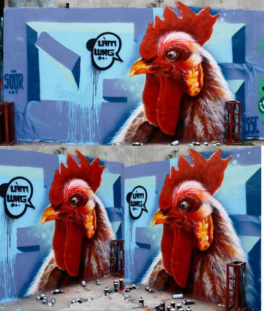 Graffiti Wall in Vietnam - Photo by SOOR1 - SOOR1 (2014)