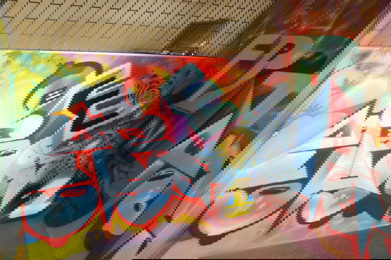 Graffiti Wall in Vietnam - Photo by SOOR1 - SOOR1 (2014)