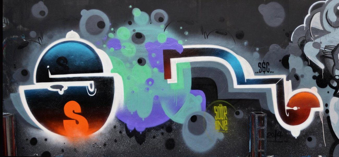 Graffiti Wall - Photo by SOOR1 - SOOR1 (2014)