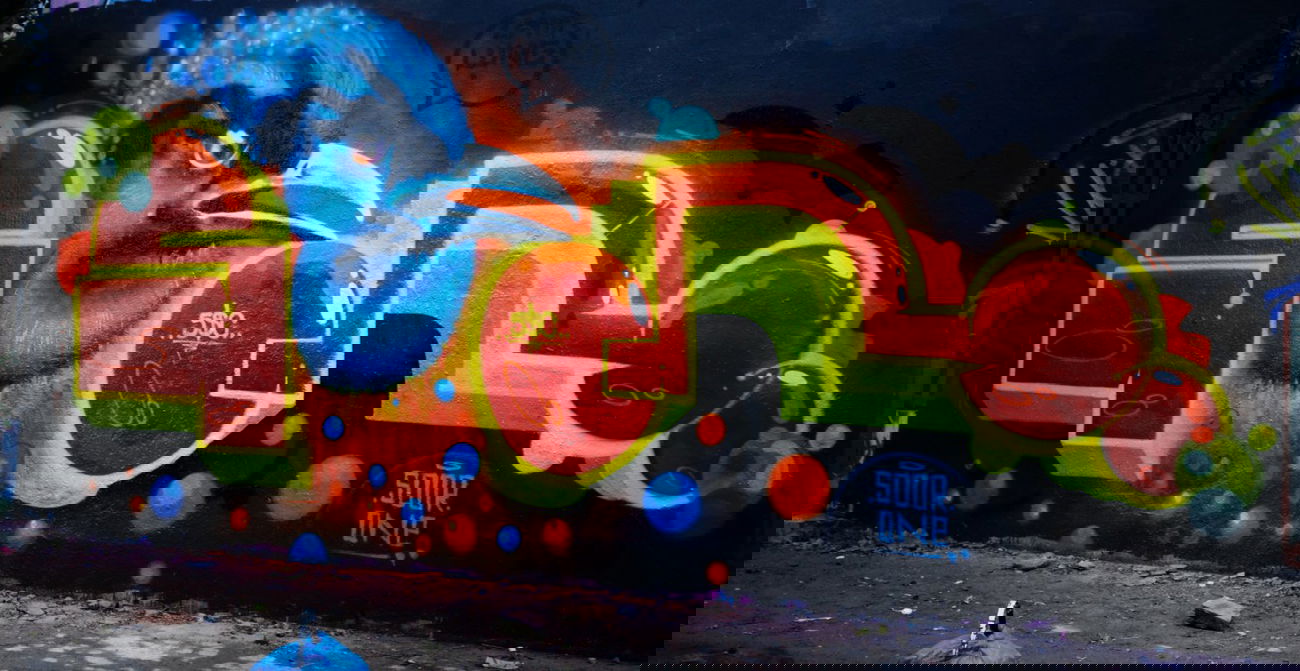 Graffiti Wall in Vietnam - Photo by SOOR1 - SOOR1 (2014)