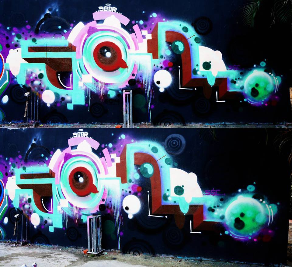 Graffiti Wall - Photo by SOOR1 - SOOR1 (2014)