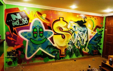 Graffiti Wall - Photo by SOOR1 - SOOR1 (2014)
