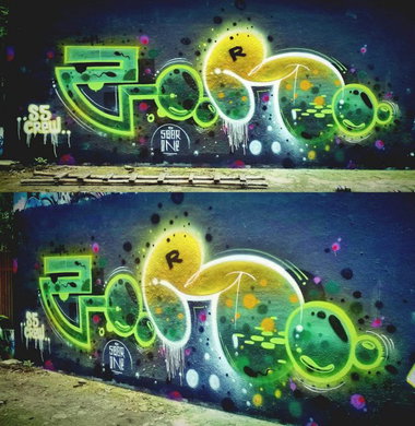 Graffiti Wall - Photo by SOOR1 - SOOR1 (2014)