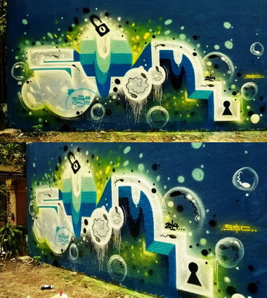 Graffiti Wall - Photo by SOOR1 - SOOR1 (2014)