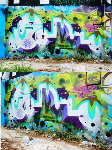 Graffiti Wall - Photo by SOOR1 - SOOR1 (2014)
