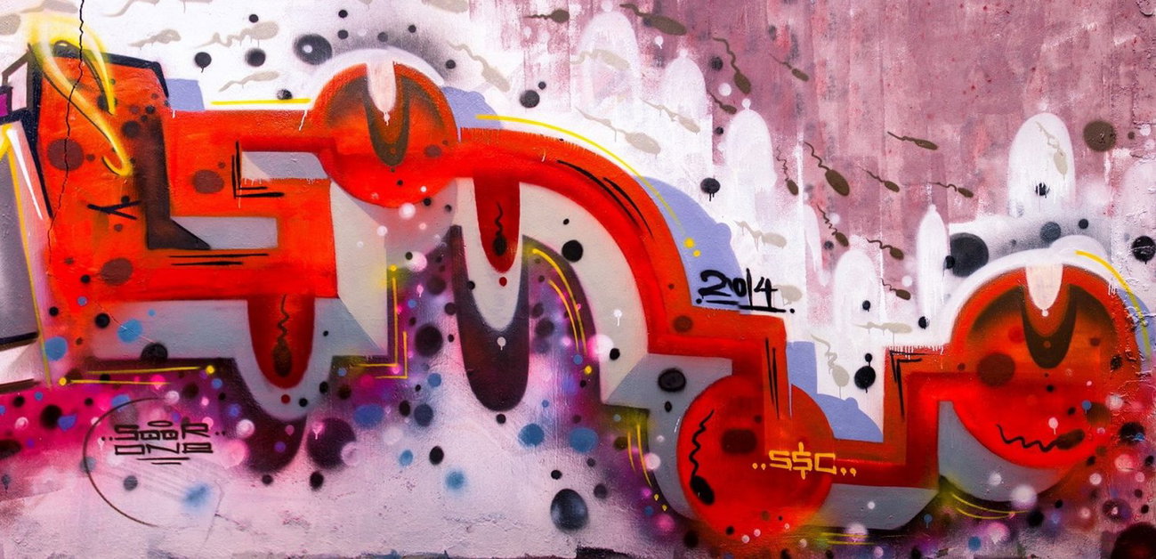 Graffiti Wall - Photo by SOOR1 - SOOR1 (2014)