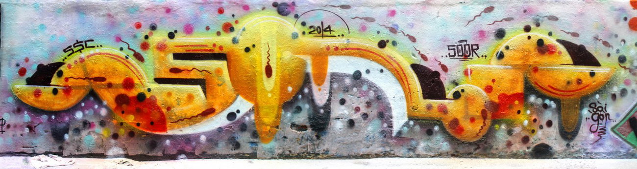 Graffiti Wall - Photo by SOOR1 - SOOR1 (2014)