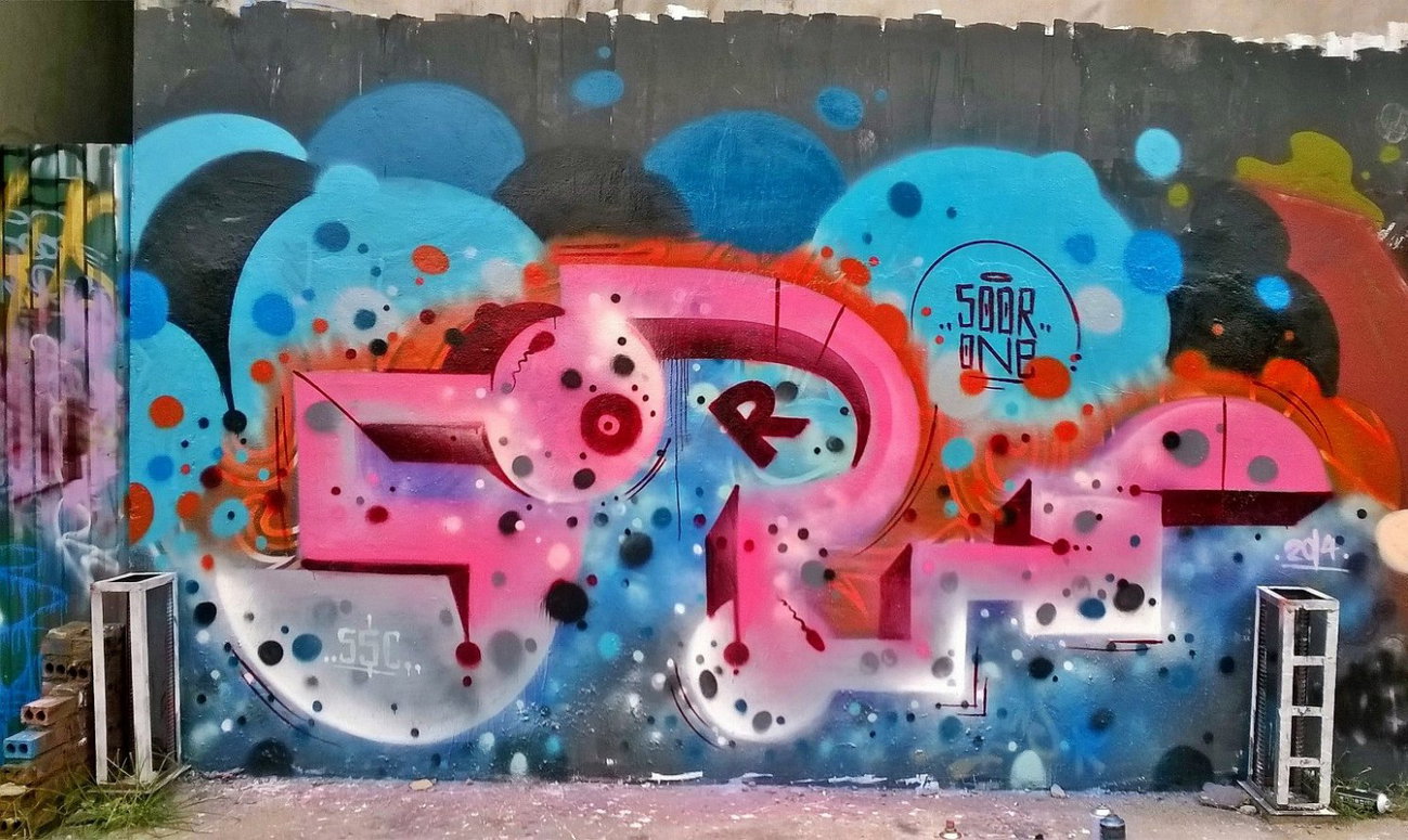Graffiti Wall - Photo by SOOR1 - SOOR1 (2014)