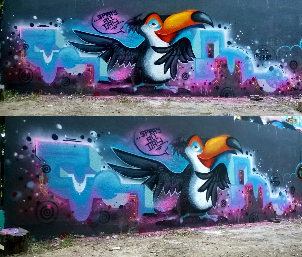 Graffiti Wall - Photo by SOOR1 - SOOR1 (2014)