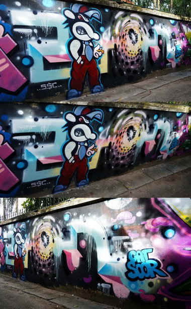 Graffiti Wall - Photo by SOOR1 - SOOR1 (2014)