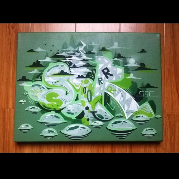 Graffiti Sketch - Photo by SOOR1 - SOOR1 (2014)