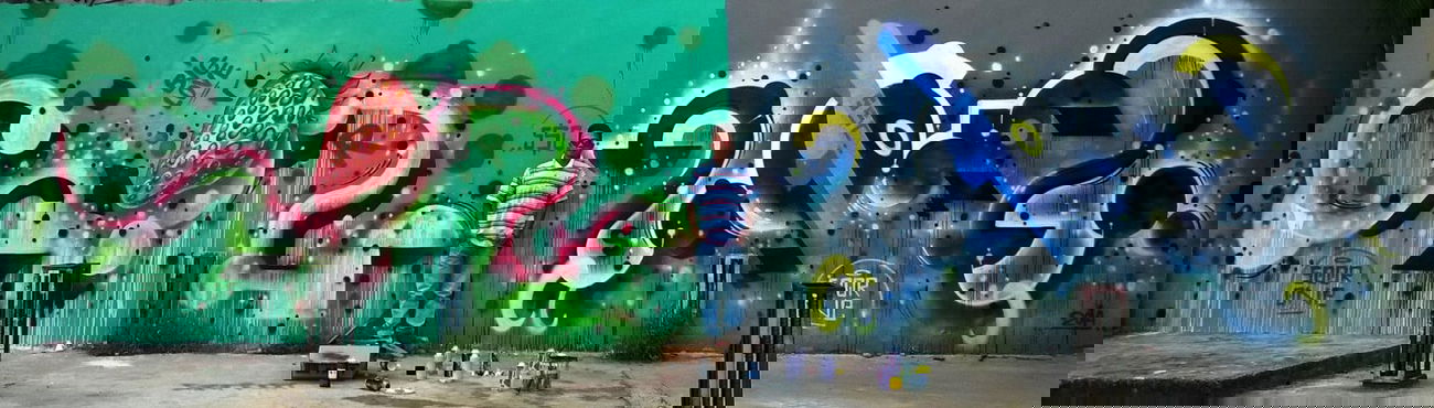 Graffiti Wall in Vietnam - Photo by SOOR1 - SOOR1 (2014)