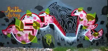 Graffiti Wall - Photo by SOOR1 - SOOR1 (2014)
