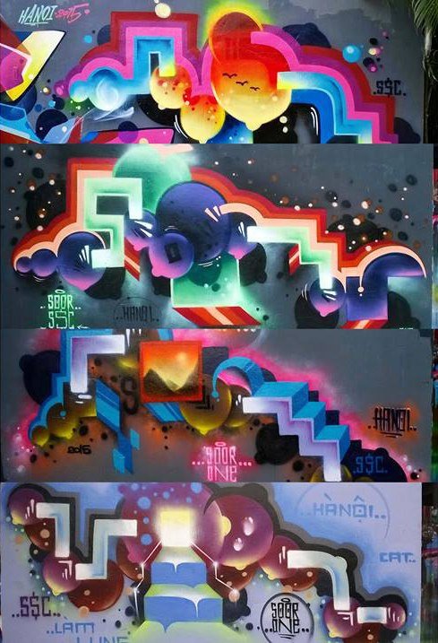 Graffiti Wall - Photo by SOOR1 - SOOR1 (2015)