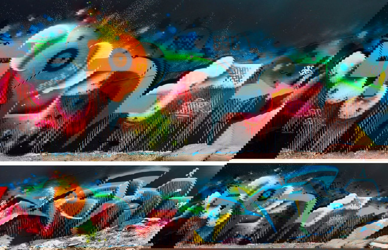 Graffiti Wall - Photo by SOOR1 - SOOR1 (2015)