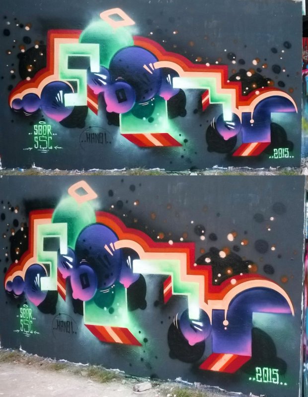 Graffiti Wall - Photo by SOOR1 (2015)