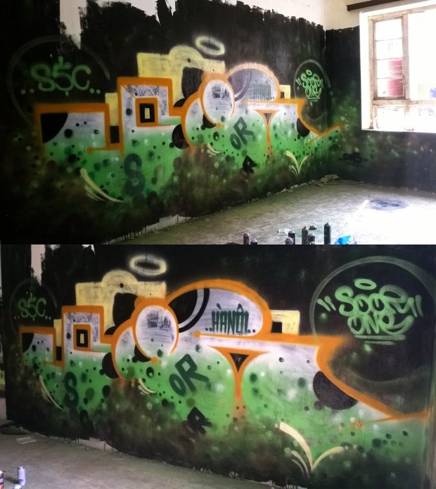 Graffiti Wall - Photo by SOOR1 - SOOR1 (2015)