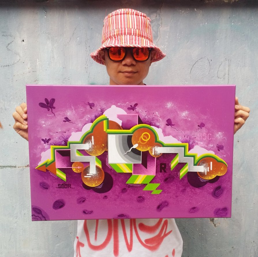 Graffiti Artwork - Photo by SOOR1 - SOOR1 (2015)