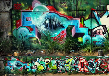 Graffiti Wall - Photo by SOOR1 (2015)