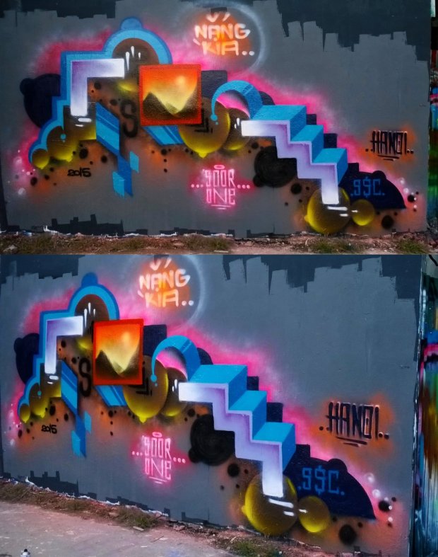 Graffiti Wall - Photo by SOOR1 - SOOR1 (2015)