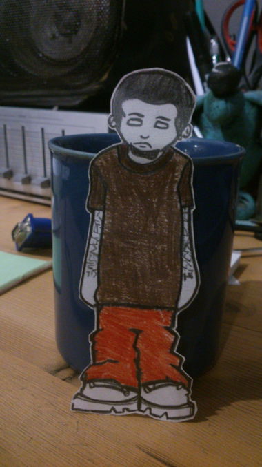 Graffiti Sketch - Photo by SOPRAN - STICKER, JOHN, OTTO