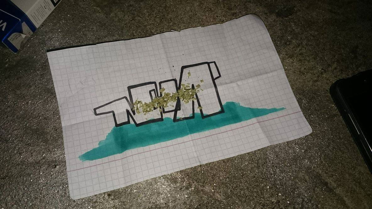 Graffiti Wall in Rosja - Photo by SOPRAN - NHA, SmokeSomeShit, Let'sGo