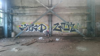 Graffiti Wall in Polska - Photo by SOPRAN (2017)